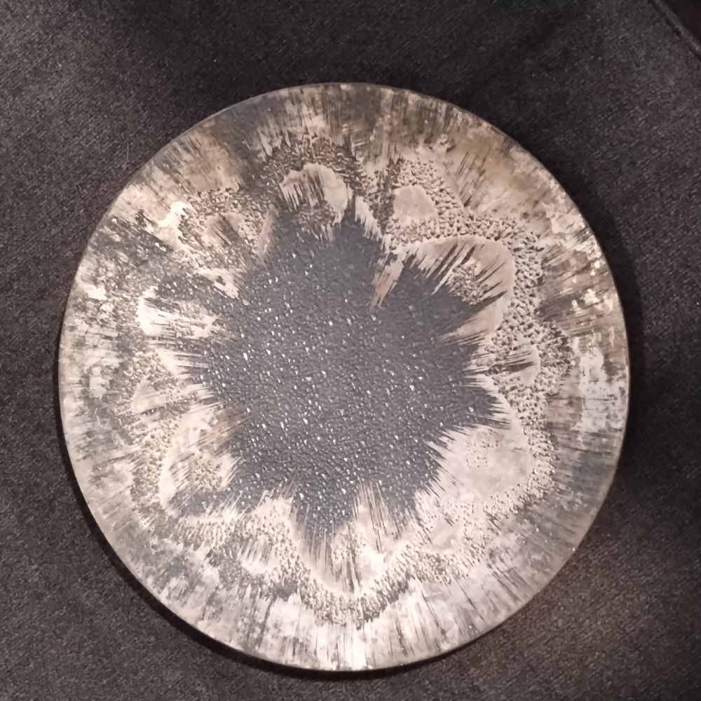 Vintage Dorothy Thorpe 3 section sterling tray